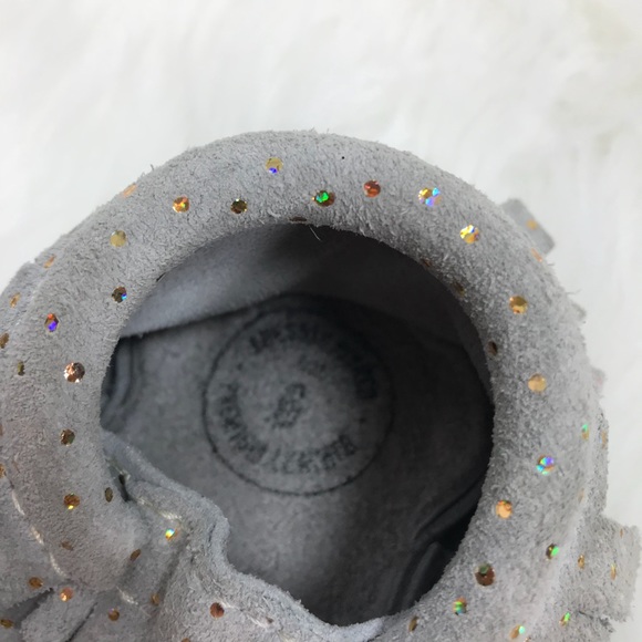 Freshly Picked Gray Gold Confetti Moccasins - Picture 5 of 7
